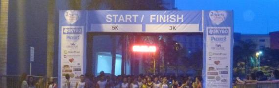 start and finish point